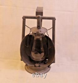 Antique Pennsylvania Railroad Lantern Marked on Top