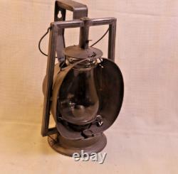 Antique Pennsylvania Railroad Lantern Marked on Top