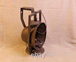 Antique Pennsylvania Railroad Lantern Marked on Top