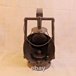 Antique Pennsylvania Railroad Lantern Marked on Top