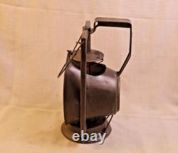 Antique Pennsylvania Railroad Lantern Marked on Top