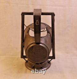Antique Pennsylvania Railroad Lantern Marked on Top
