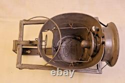 Antique Pennsylvania Railroad Lantern Marked on Top