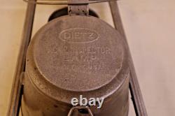 Antique Pennsylvania Railroad Lantern Marked on Top