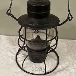 Antique Perkins Marine Lamp Corp Kerosene Lantern Rare Burner