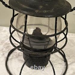 Antique Perkins Marine Lamp Corp Kerosene Lantern Rare Burner
