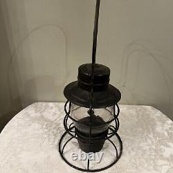 Antique Perkins Marine Lamp Corp Kerosene Lantern Rare Burner