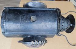 Antique Piper Railroad Lantern Railway Caboose Lamp Frame