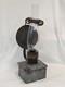 Antique Plume & Atwood Kerosene Oil Lamp Square Tin Base Railroad Lantern