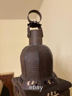 Antique Primitive Candle Lantern