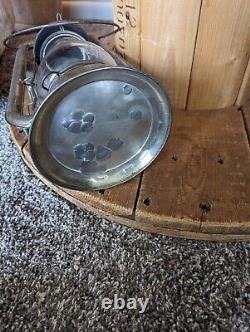 Antique Pritchard Strong PRISCO No. 0 dash lamp LANTERN early UNMARKED model