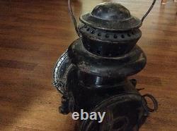 Antique RARE C T Ham Rochester Diamond 08 Carriage Auto Kerosene Lantern