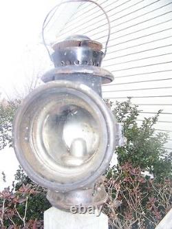 Antique RARE C T Ham Rochester Diamond 08 Carriage Auto Kerosene Lantern