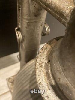 Antique RARE LARGE C. T. Ham Mfg. Co. No. 20 Inspectors Railroad Lantern As Is