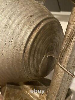 Antique RARE LARGE C. T. Ham Mfg. Co. No. 20 Inspectors Railroad Lantern As Is