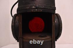 Antique RR Adlake Lamp Lantern 4 Way Railroad Switch Signal Train Vintage Light