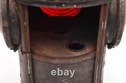 Antique RR Adlake Lamp Lantern 4 Way Railroad Switch Signal Train Vintage Light