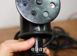 Antique Railroad Lantern Marine Service Color Blind Detector RARE Wood case