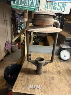 Antique Rare 1886 C. T. Ham Mfg Co No 9 Globe Street Oil Light Lamp Lantern USA