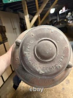 Antique Rare 1886 C. T. Ham Mfg Co No 9 Globe Street Oil Light Lamp Lantern USA