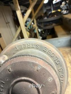 Antique Rare 1886 C. T. Ham Mfg Co No 9 Globe Street Oil Light Lamp Lantern USA