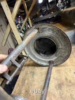 Antique Rare 1886 C. T. Ham Mfg Co No 9 Globe Street Oil Light Lamp Lantern USA
