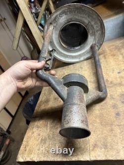Antique Rare 1886 C. T. Ham Mfg Co No 9 Globe Street Oil Light Lamp Lantern USA