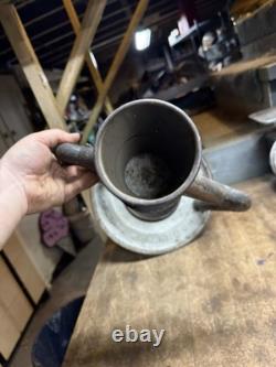 Antique Rare 1886 C. T. Ham Mfg Co No 9 Globe Street Oil Light Lamp Lantern USA
