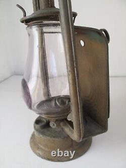 Antique Rayo no. 76 Kerosene Lantern with Bullseye Lens 1900s