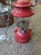 Antique Red Coleman Lantern Vintage All Original