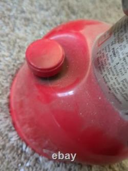 Antique Red Coleman Lantern Vintage All Original