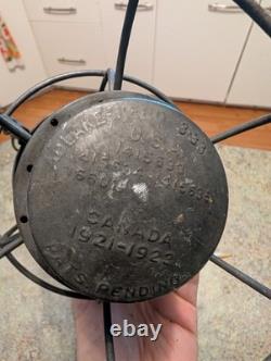Antique Red Globe Railroad RR Lantern Adlake USA 3-33 C. M. ST. P & P