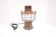 Antique Santa Fe Railroad Lantern VERY RARE Embossed Globe 1909 Electrified
