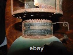 Antique Sears Roebuck Lantern Model 742-431 Green Vintage