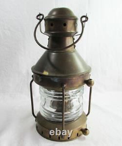 Antique Ship Lantern Maritime Lamp Vintage Nautical Home Factory Cafe Wall Light