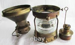 Antique Ship Lantern Maritime Lamp Vintage Nautical Home Factory Cafe Wall Light