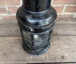 Antique Ship Railway Storm Cabin Lamp Candle Lantern Marine Vintage Light