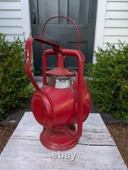 Antique Star Head Light & Lantern Co Railroad Lantern Oil Kerosene