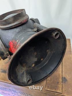 Antique The ADLAKE Non-Sweating Lamp Chicago Railroad Train Switch Lantern