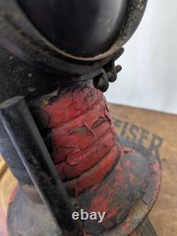 Antique The ADLAKE Non-Sweating Lamp Chicago Railroad Train Switch Lantern