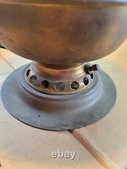 Antique The Juno Table Oil Lamp Very Very Hard To Find Working Electric