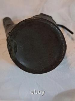Antique Tin Miners Lamp Mining Tool Hat Mount Teapot Lantern