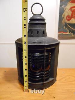 Antique Triplex Marine Lantern Ship Lantern