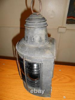 Antique Triplex Marine Lantern Ship Lantern