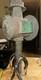 Antique Victorian Copper Carriage Lantern WithElectric Light & Horseshoe Stand