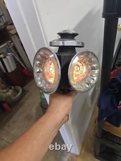 Antique Victorian Empire-Style Horse Carriage Lanterns a Pair