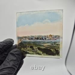 Antique Victorian Magic Lantern Glass Slides Set Of 50 Mixed Topics