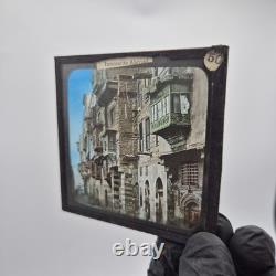 Antique Victorian Magic Lantern Glass Slides Set Of 50 Mixed Topics