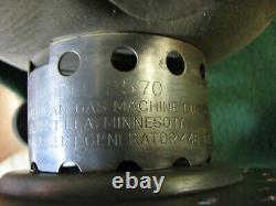 Antique Vintage 14 American Gas Machine Co. Model 2570 COLEMAN Lantern NICE