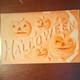 Antique Vintage 1906 Halloween Postcard Jack-o'-Lantern Pumpkins Orange